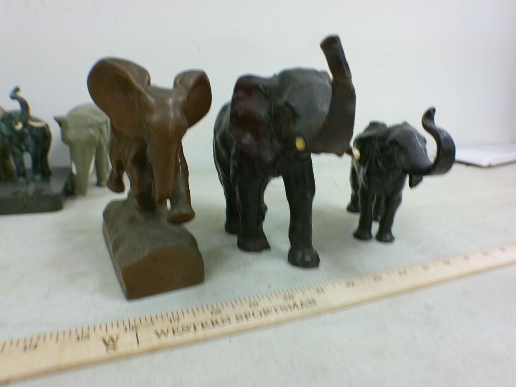 (10) Assorted ELEPHANT Figurines - 4