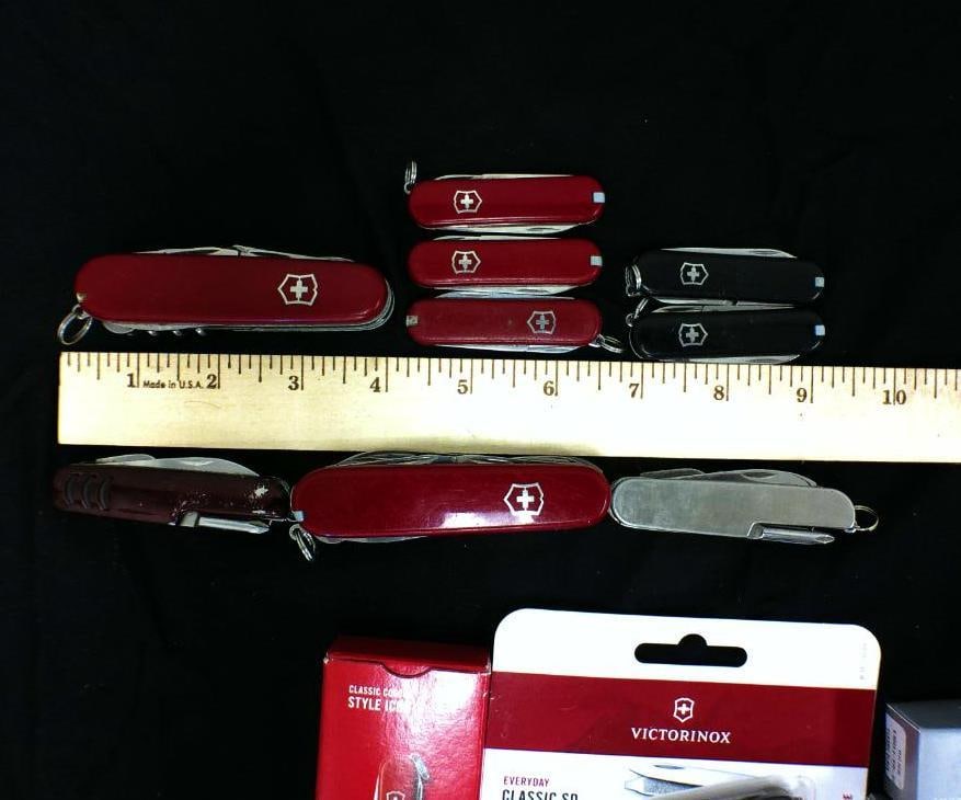 (13) Assortment of Victorinox KNIVES (1 of 3)