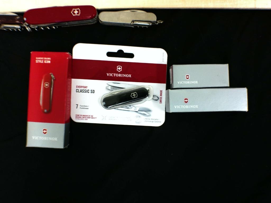 (13) Assortment of Victorinox KNIVES - 2