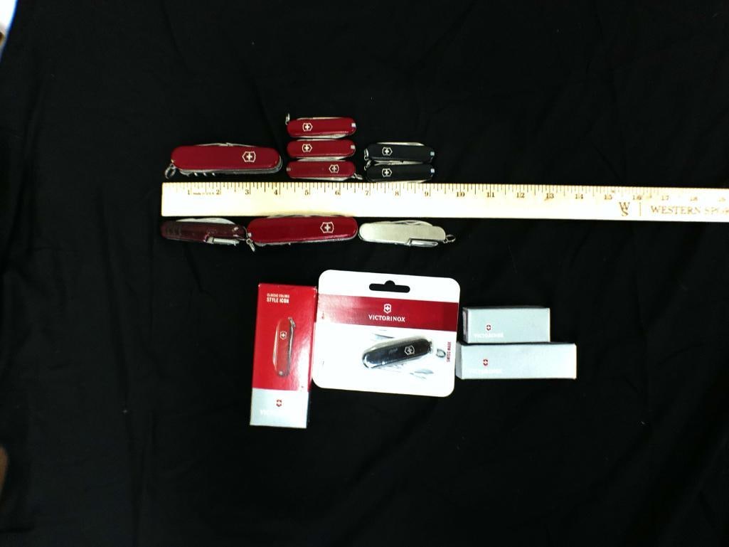 (13) Assortment of Victorinox KNIVES - 3