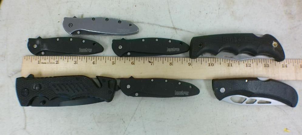 (7) Stainless Steel POCKET KNIVES - 2