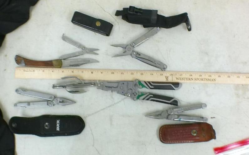 (6) Assorted MULTI-TOOLS and (1) Pocket KNIFE - 2