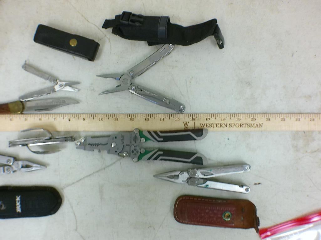 (6) Assorted MULTI-TOOLS and (1) Pocket KNIFE - 4