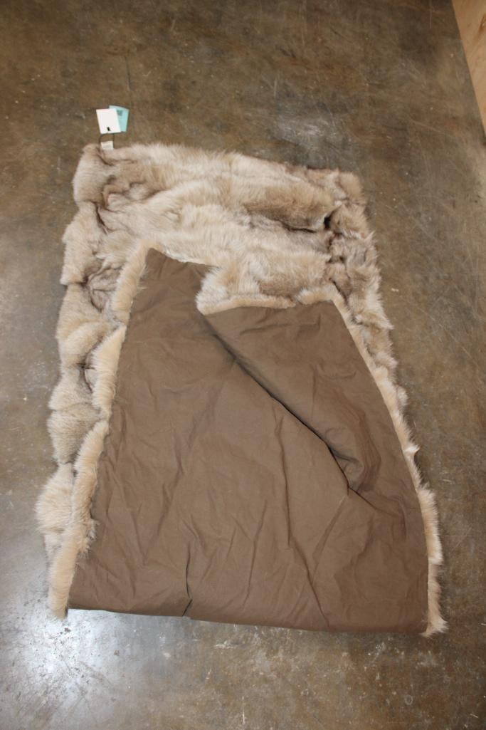 *Brand New* FOX Hide Patchwork Blanket - 3