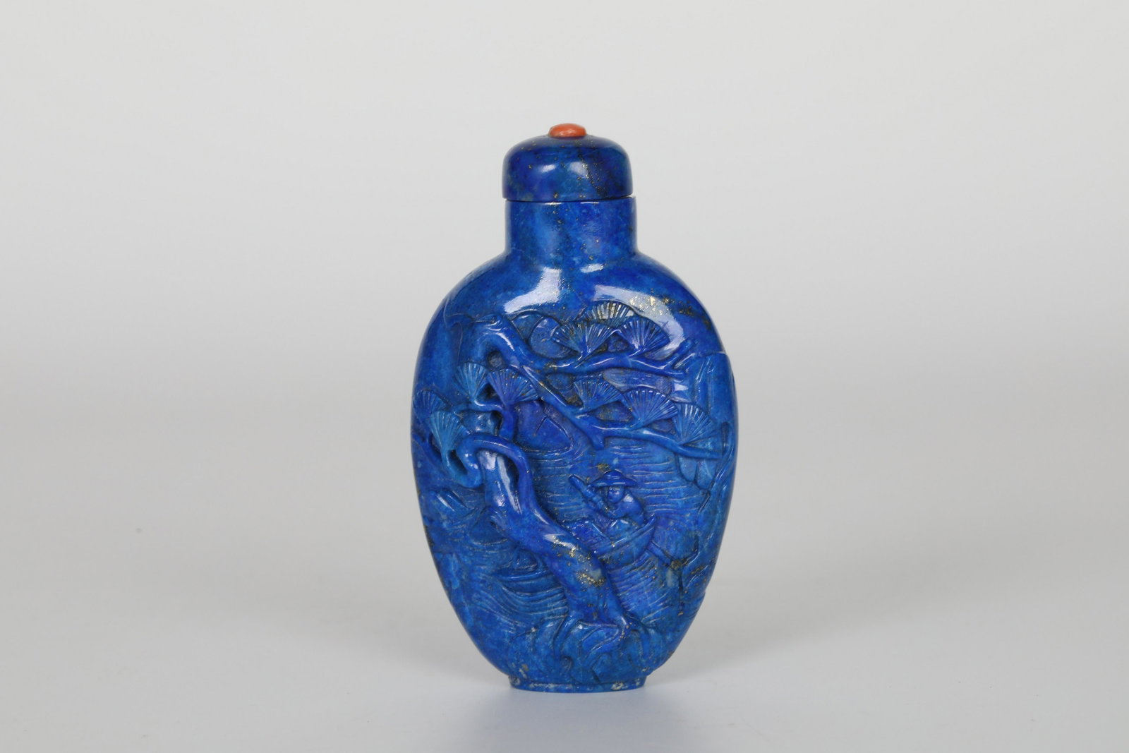 Lapis Lazuli Snuff Bottle - 3