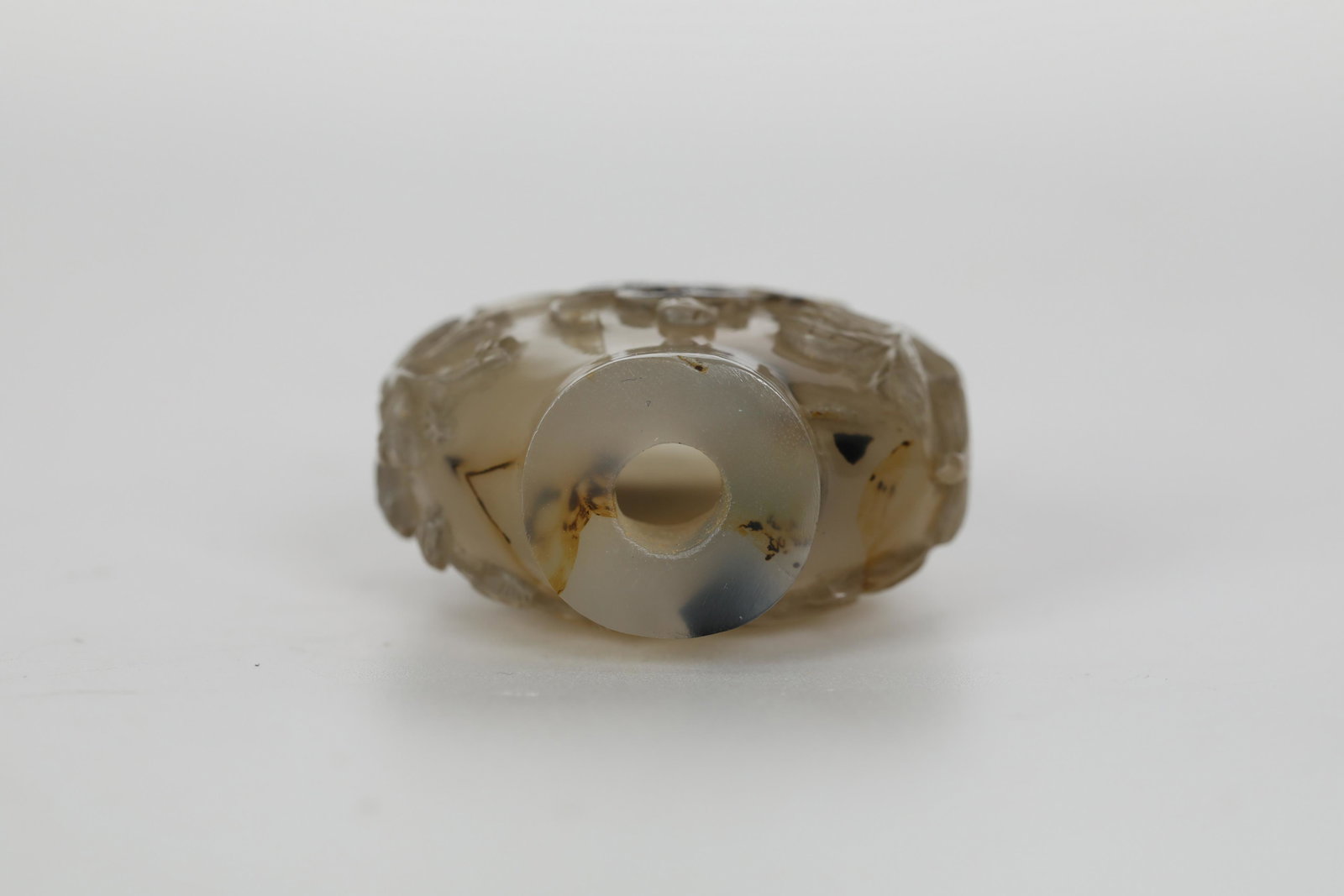 19TH agate snuff bottle - 5