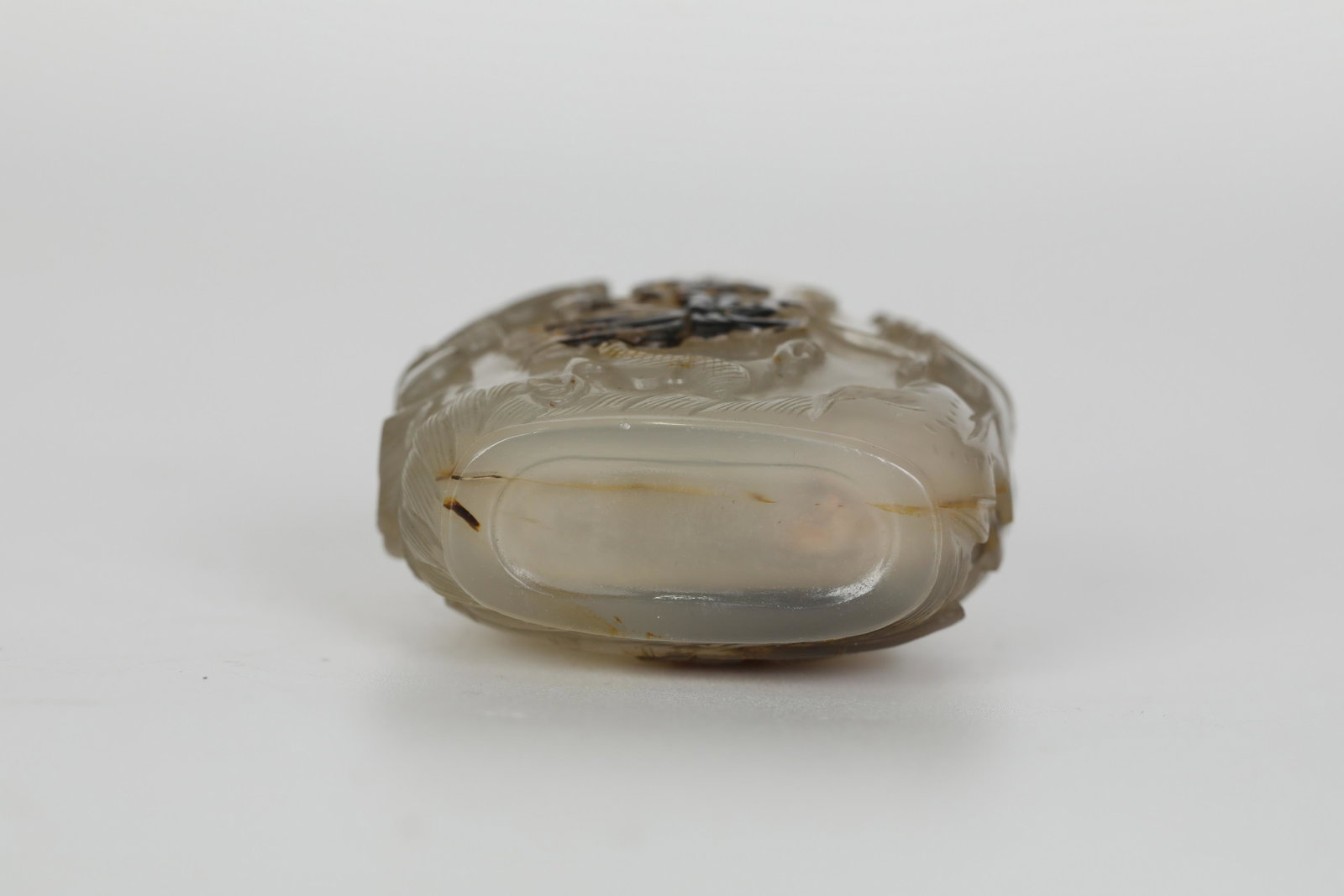 19TH agate snuff bottle - 6