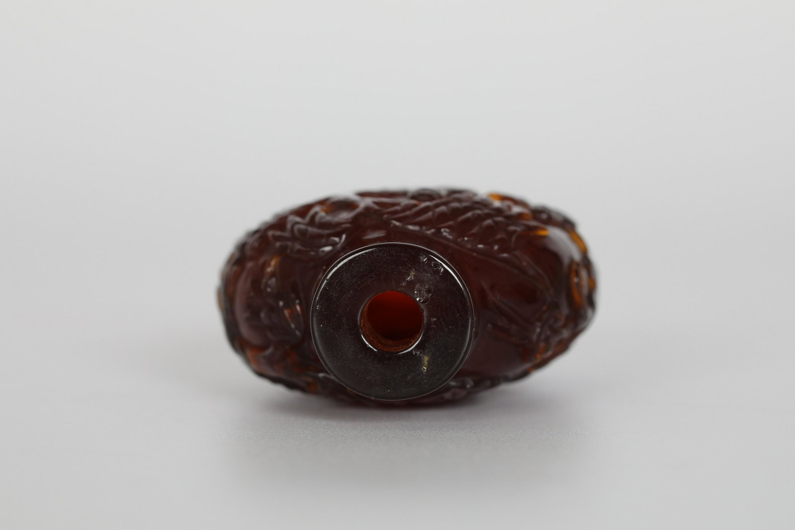18TH Amber snuff bottle - 5