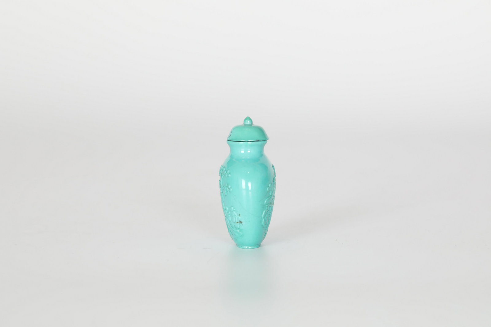 19TH Turquoise snuff bottle - 5
