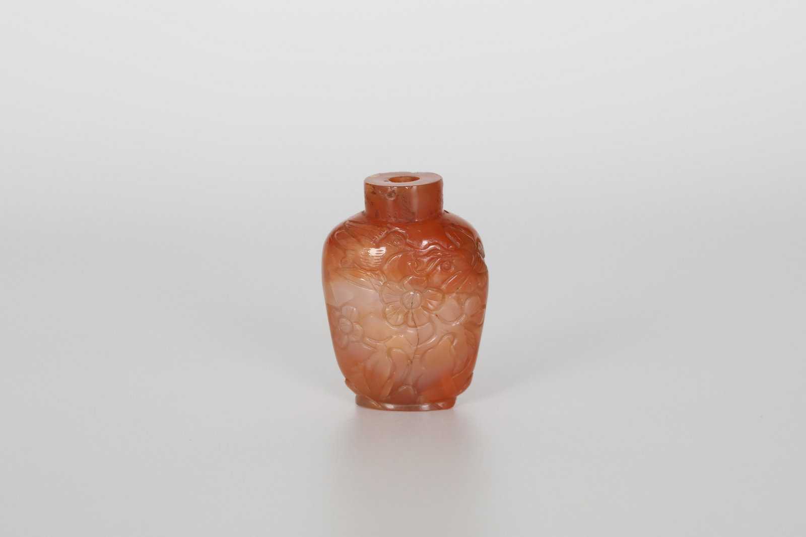 19TH Agate snuff bottle - 4