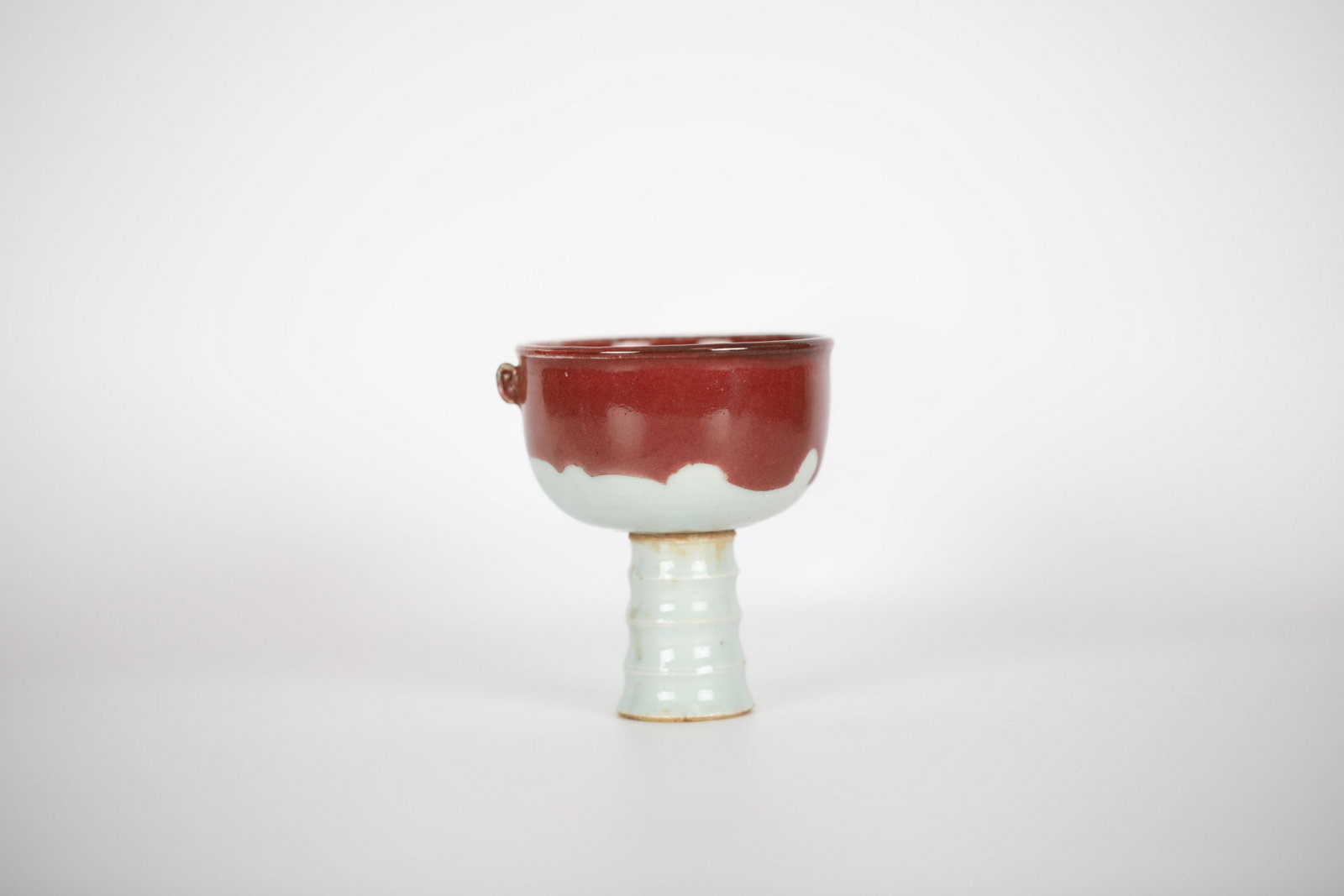 glaze red goblet