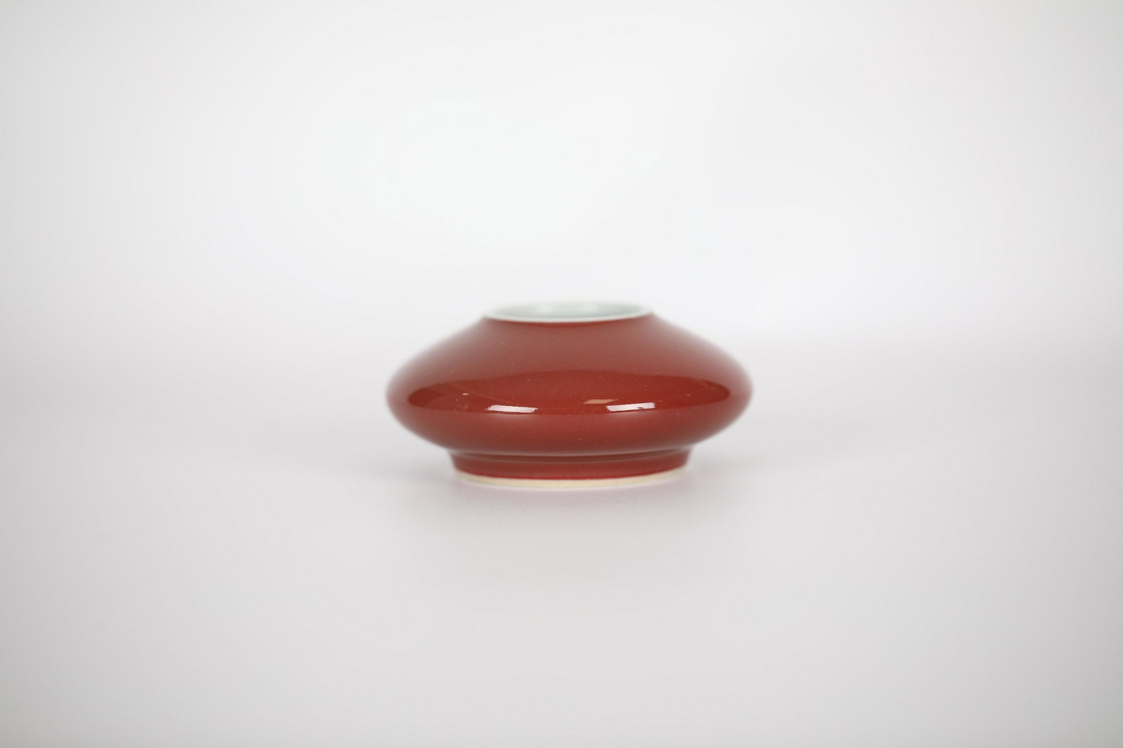 18TH red glaze washed
