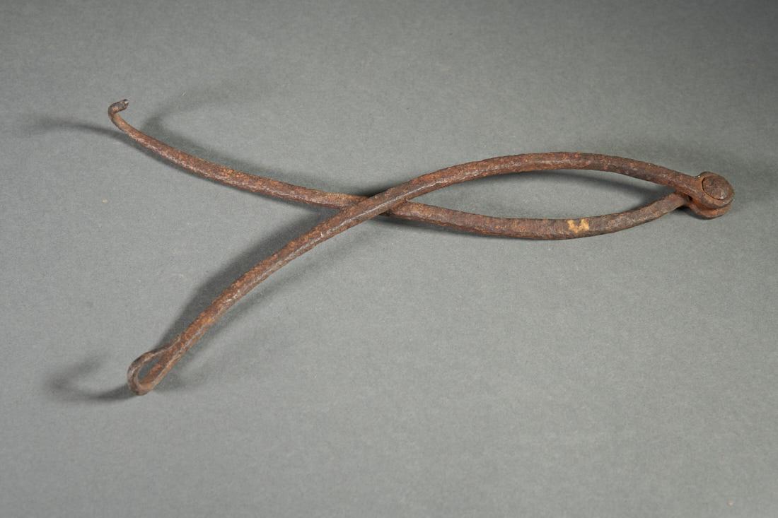 Hand Forged Iron Hooks 18th C. (1 of 1)