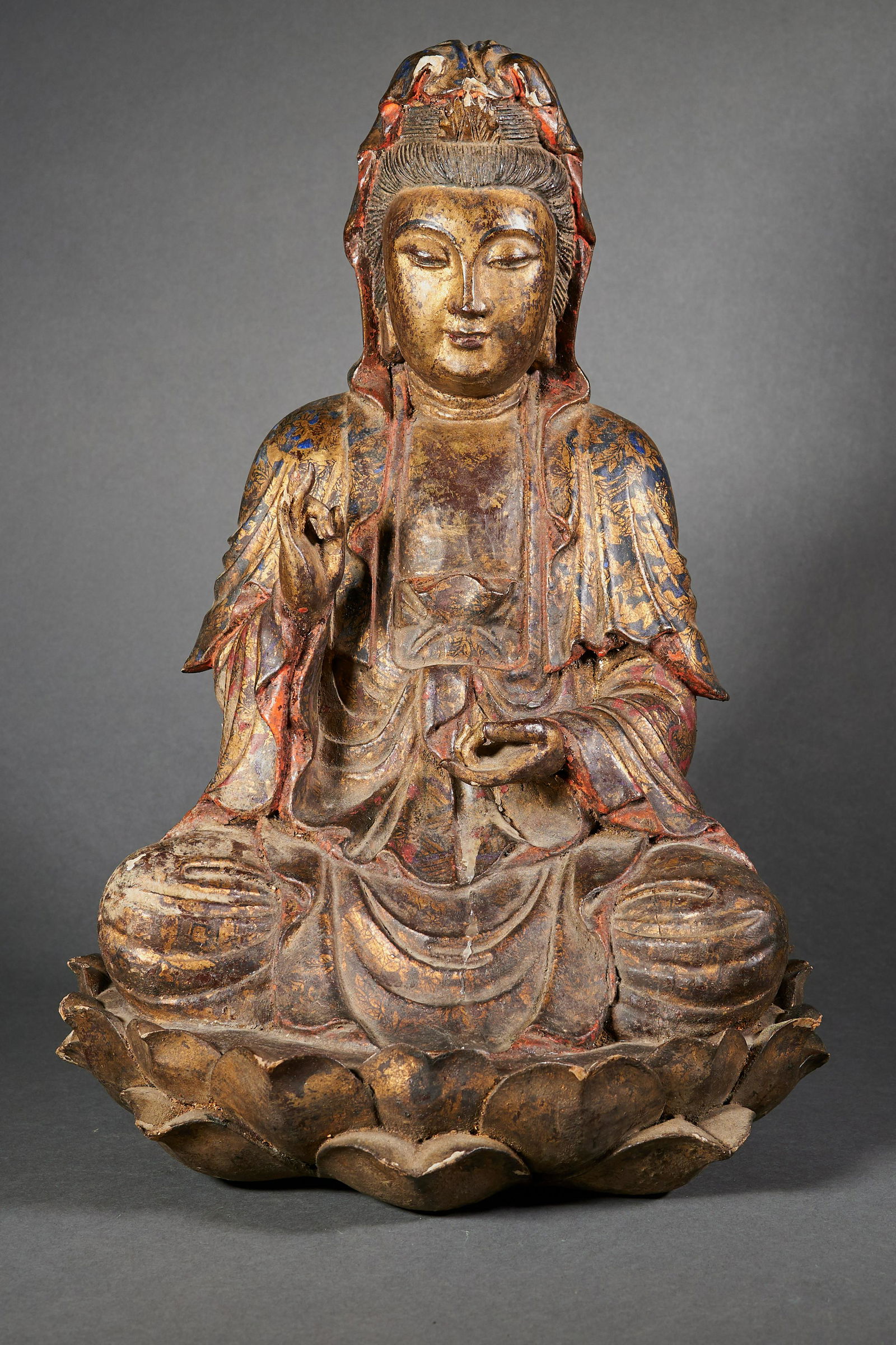 Early wooden, Thai, Quan Yin. (1 of 5)