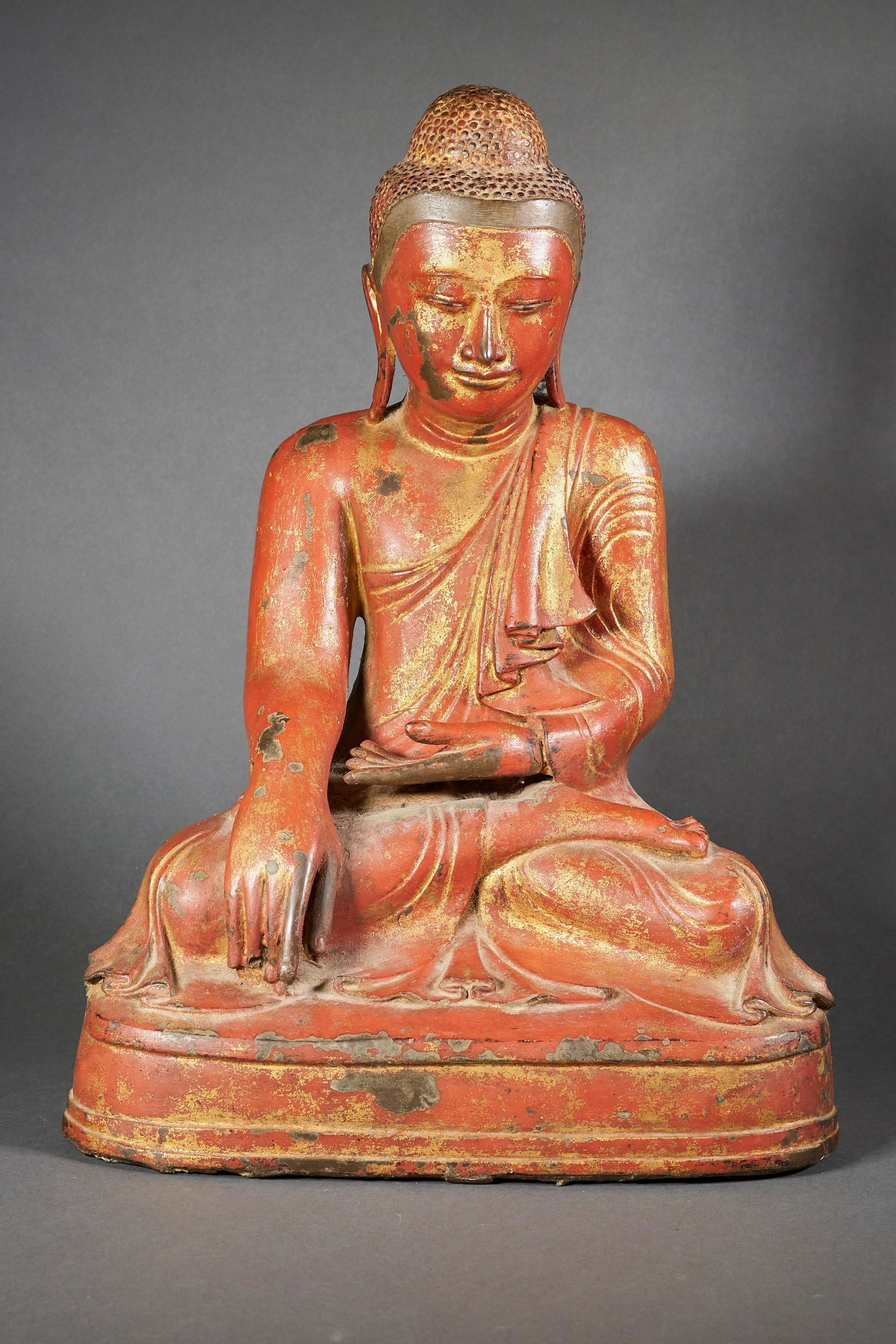 Burmese seated Buddha (1 of 4)