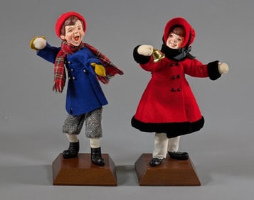Simpich Character Dolls Children Pair