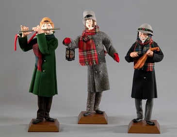 Simpich Character Dolls set of Three Carolers