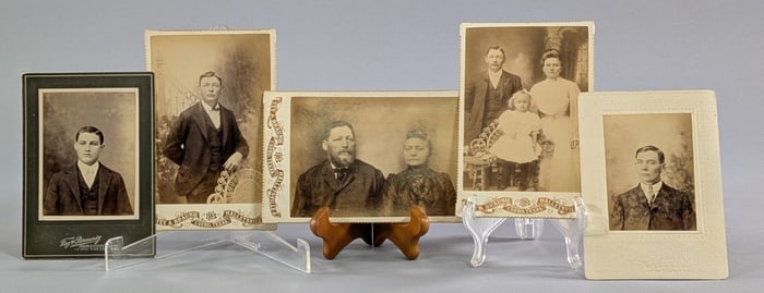 Texana Antique Photographs Victorian Fey & Braunig of Cuero, Texas