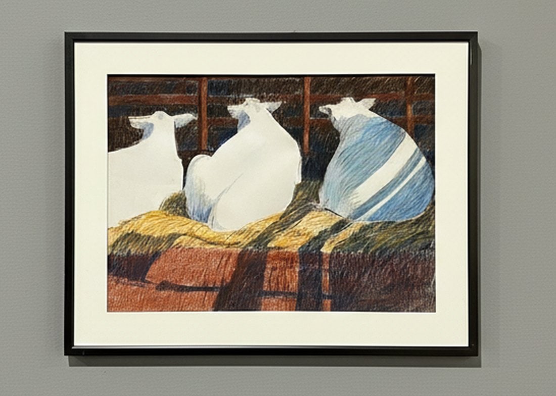 Joy Prince "Cows" Pastel (1 of 2)