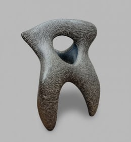 Hiromi Okumura Abstract Ceramic Form Sculpture