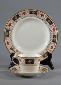 Royal Crown Derby "Traditional Imari" Salad Plate Cup & Saucer