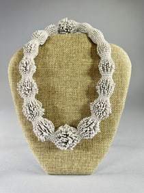 Tzuri Guerta of Paris, Contemporary Boule Short Necklace, Grey