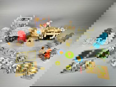 MCM Ideal Vintage Dollhouse Furniture & Accessories Collection Made in Japan