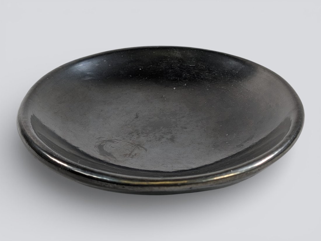 Maria Poveka Da San Ildefonso Pueblo Plate (1 of 2)