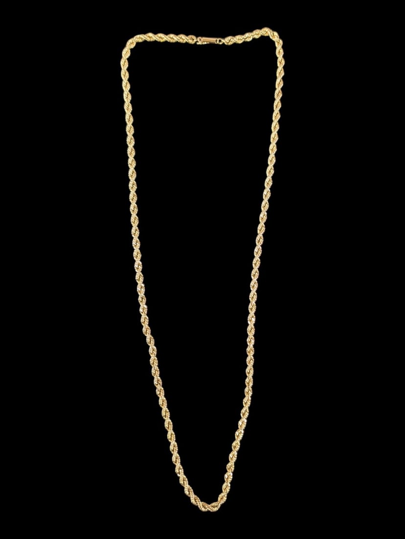 14K Rope Gold Chain (1 of 3)