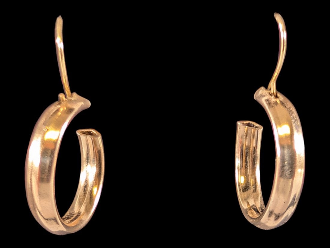 14K Hoop Earrings (1 of 2)