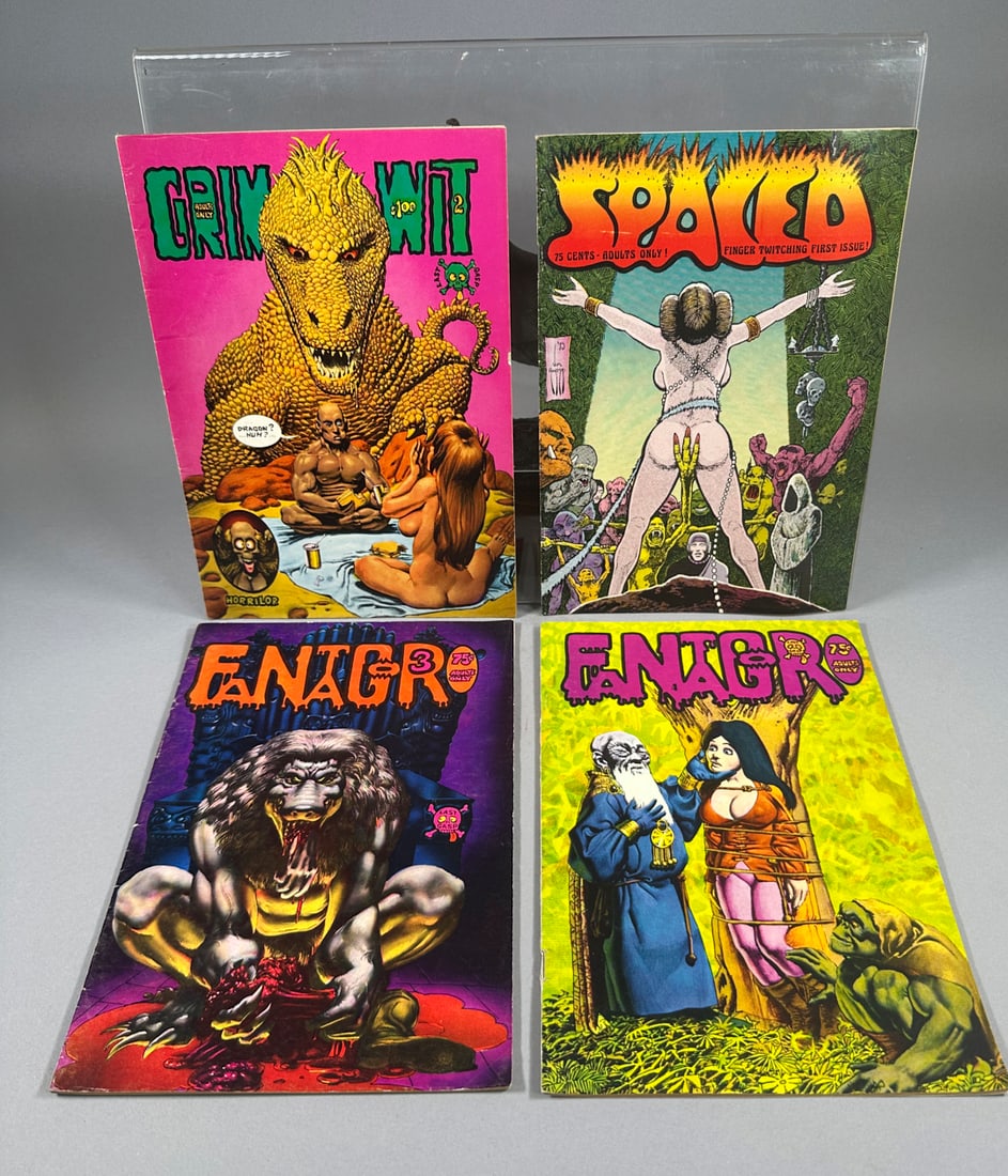 Set 4 Comics Fantagor #3 Spaced #1 by Pinkoski Grim Wit: Set 4 Comics Fantagor #3 Spaced #1 by Pinkoski Grim Wit Wear appropriate for its age.