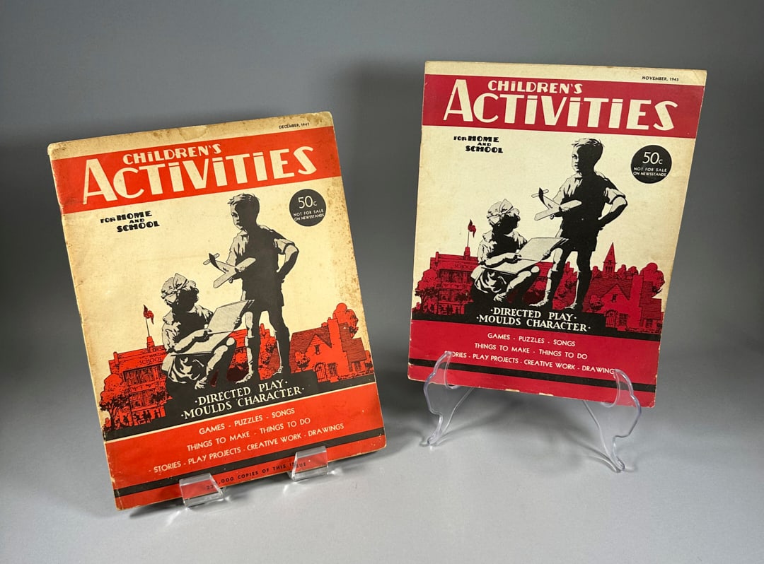 Children's Activities Magazines 1941 & 1945 (1 of 2)