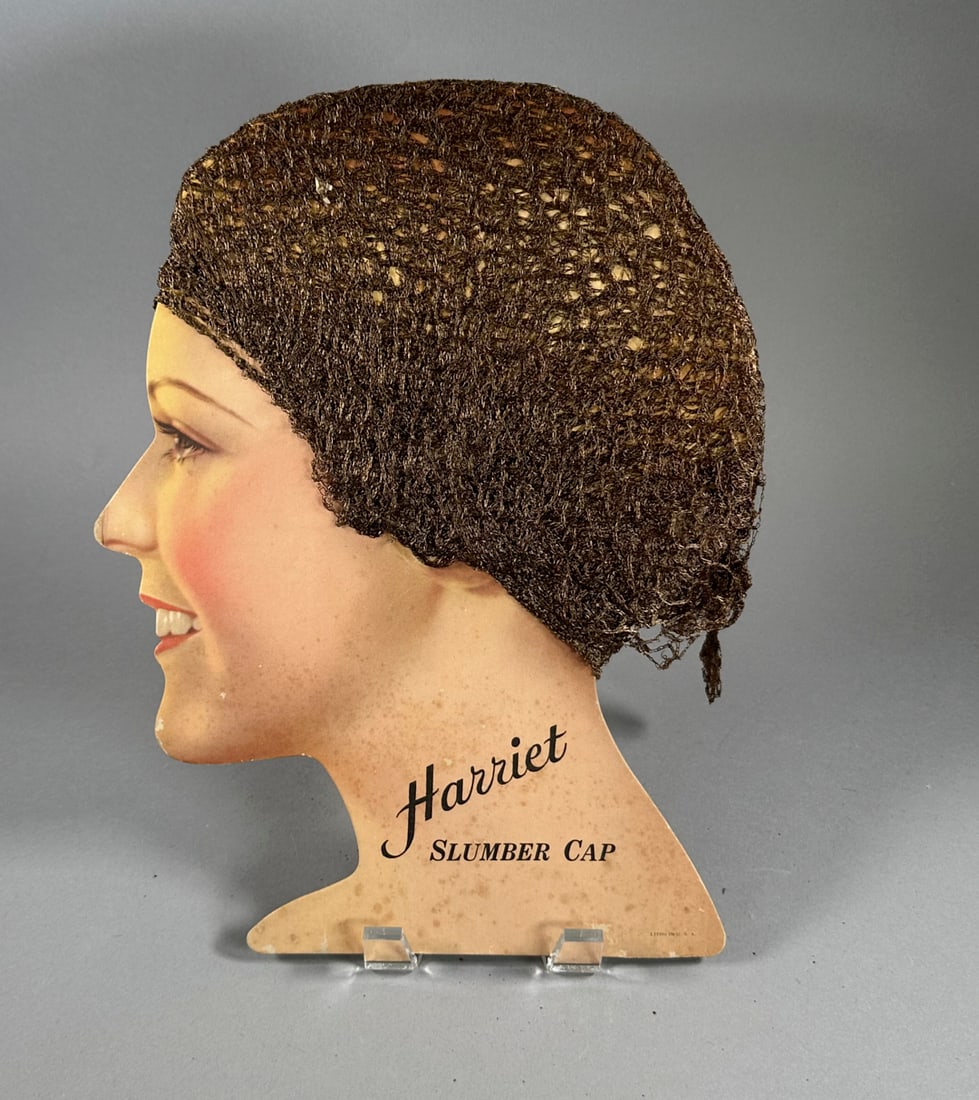 Harriet Slumber Cap Snood Early 1950. Cardboard Litho USA (1 of 2)