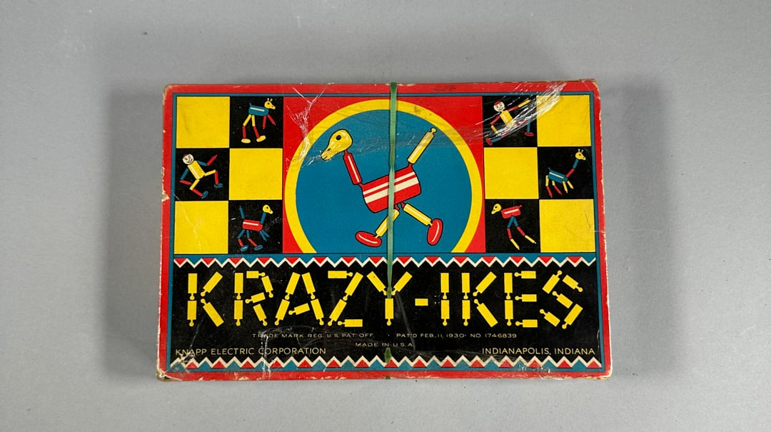 Vintage Game Crazy Ikes 1930 Knapp Electronic Corporation (1 of 4)