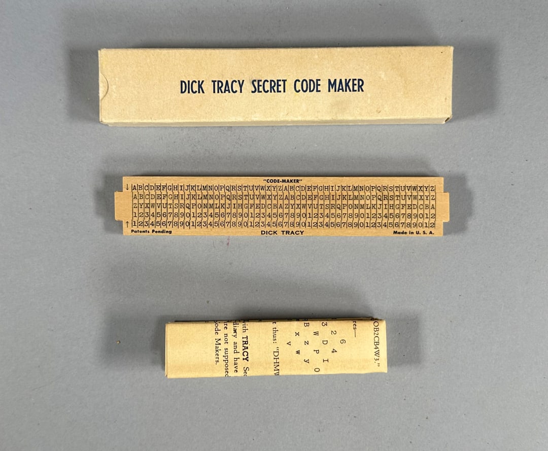 Vintage Dick Tracy Decoder NIB - 2