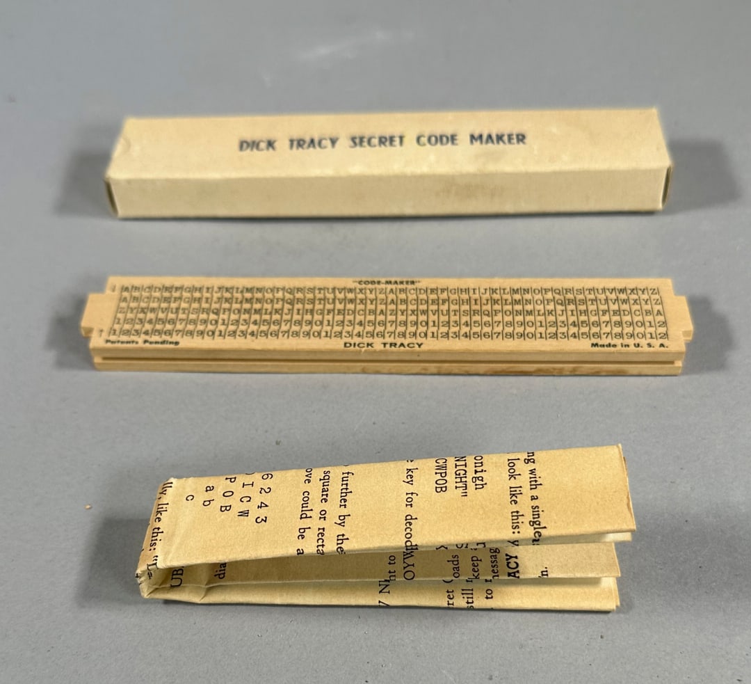 Vintage Dick Tracy Decoder NIB - 4