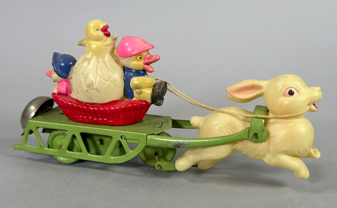 Vintage Rabbit Celluloid Wind Up Toy (1 of 3)