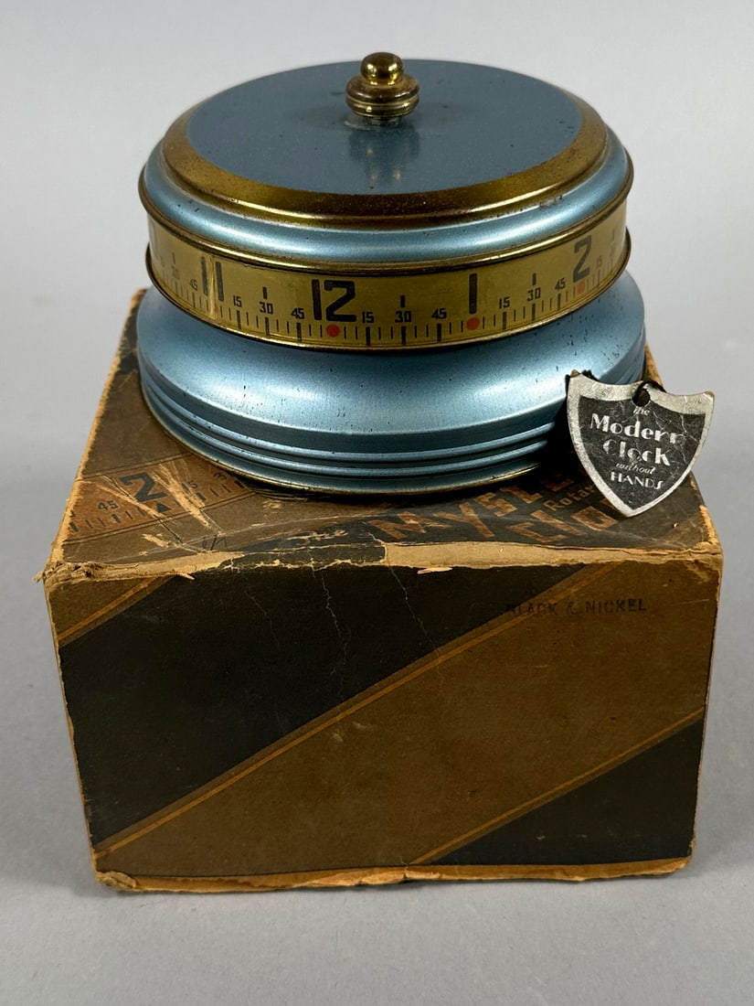 The Mystery Rotary Clock In Box: The Mystery Rotary Clock In Box Wear appropriate for its age.