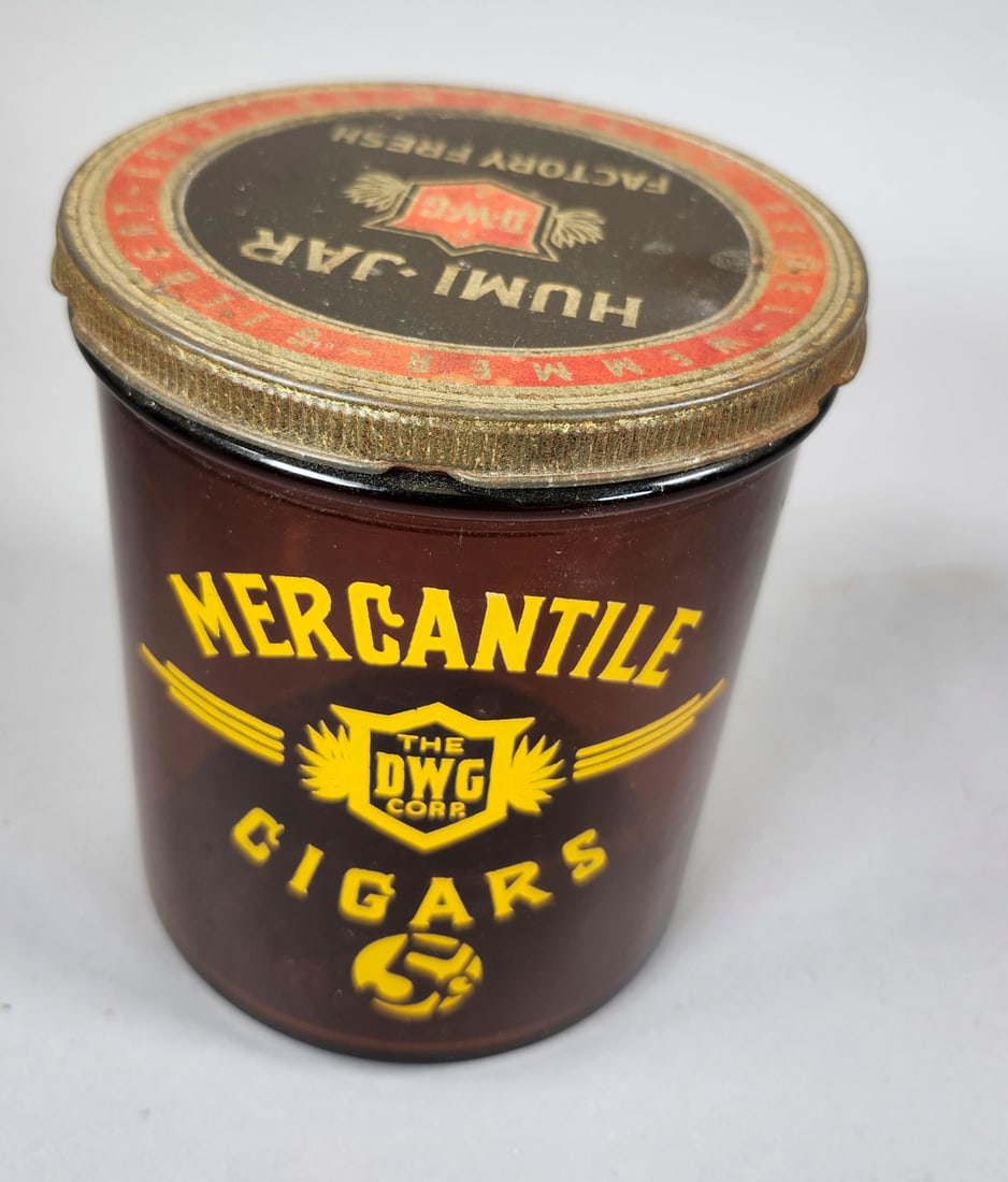 Mercatile Cigars The DWG Corp. Glass Jars (1 of 2)