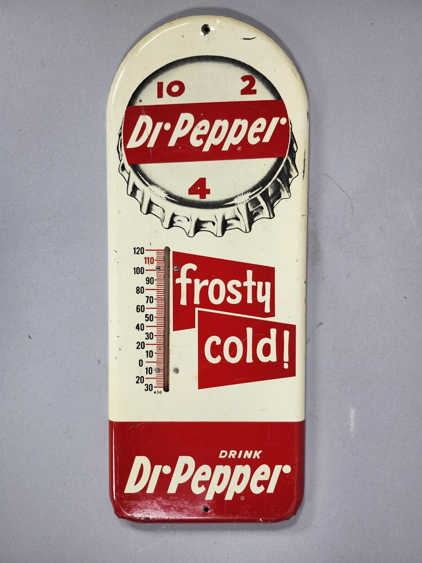 Dr Pepper Frosty Sign Thermometer (1 of 2)
