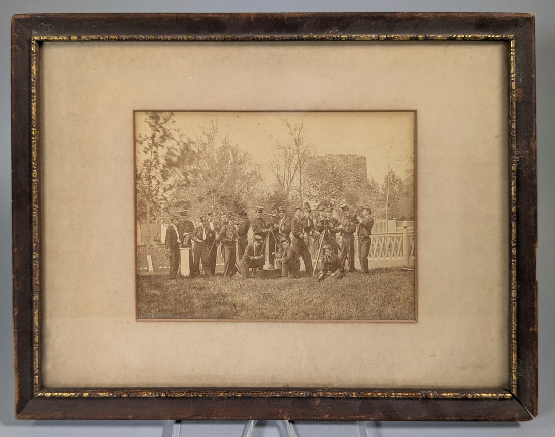 Civil War 1861 1865 Coast Guard Photo Card (1 of 2)