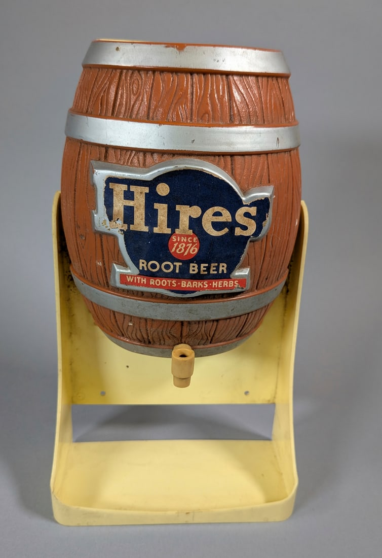 Hires Root Beer Plastic Display Advertising (1 of 1)