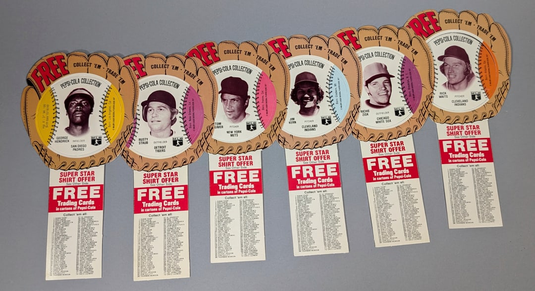Cards Tom Seaver, Rusty Staub, George Hendrick, Rick Waits, Richie Zisk, Jim Kern: Cards Tom Seaver, Rusty Staub, George Hendrick, Rick Waits, Richie Zisk, Jim Kern. In Excellent Condition.