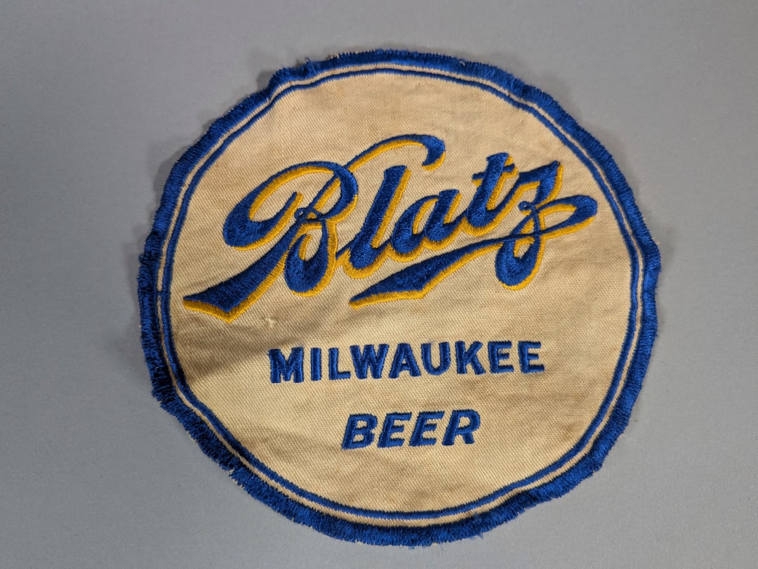 Blatz Beer Patch 7 in Blatz, Milwaukee Beer (1 of 1)