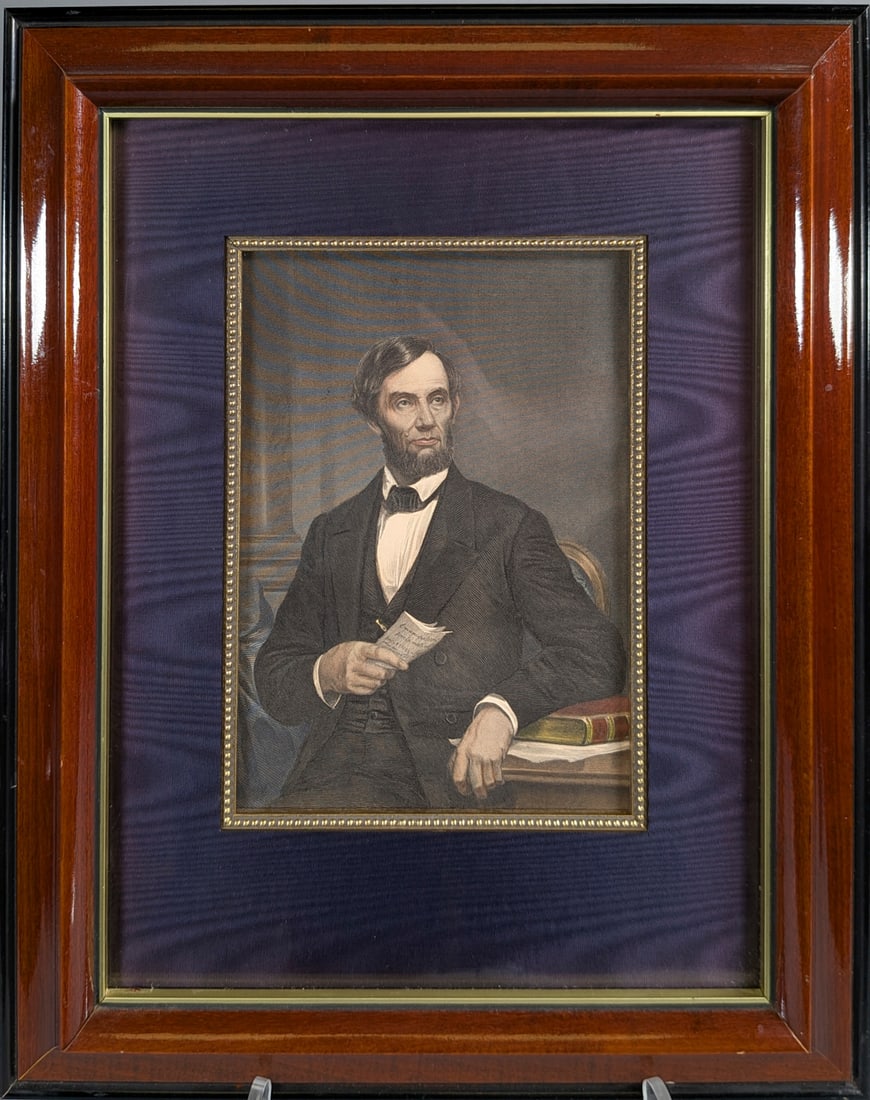 Abraham Lincoln Etching - 2