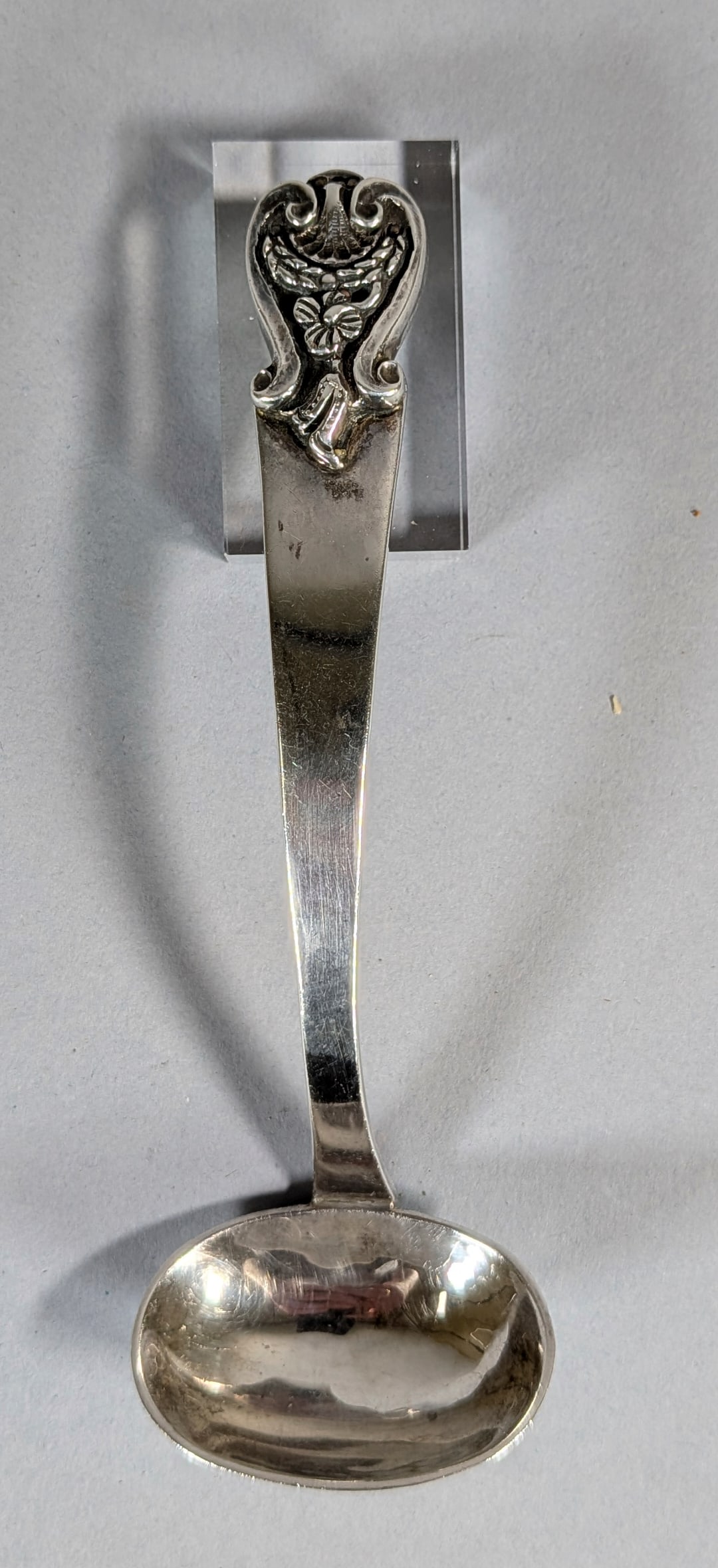 Sanborns Mexico Sterling Ladel ca. 1940, 75 g: Sanborns Mexico Sterling Ladel ca. 1940, 75 g.