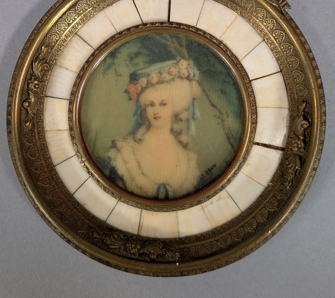 Le Brun Miniature Portrait (1 of 2)