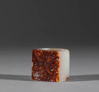 In the Qing Dynasty, Hetian jade pulled the finger: H:3cmï¼ŒW:3cmï¼Œweightï¼š43.5g