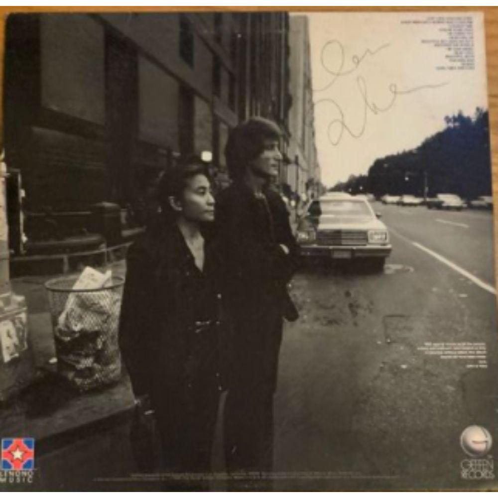 Signed John Lennon Double Fantasy Album Cover (1 of 1)