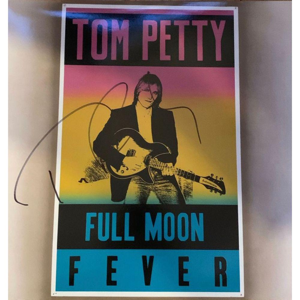 Signed Top Petty Full Moon Fever Album Cover (1 of 1)